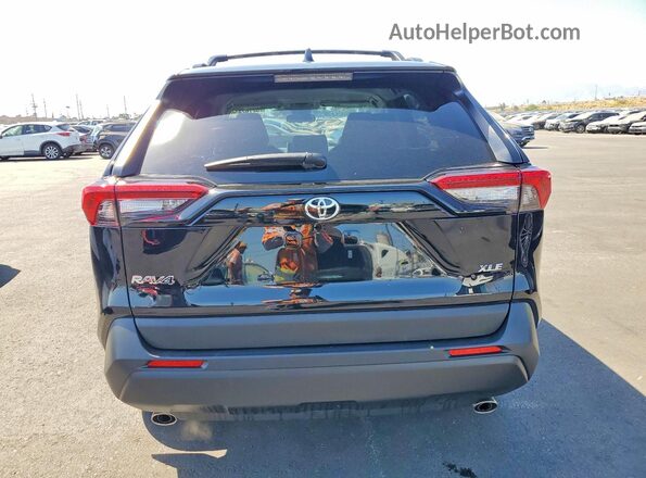 2T3W1RFV7SW406810 2025 TOYOTA RAV4 Black Вид ззаду