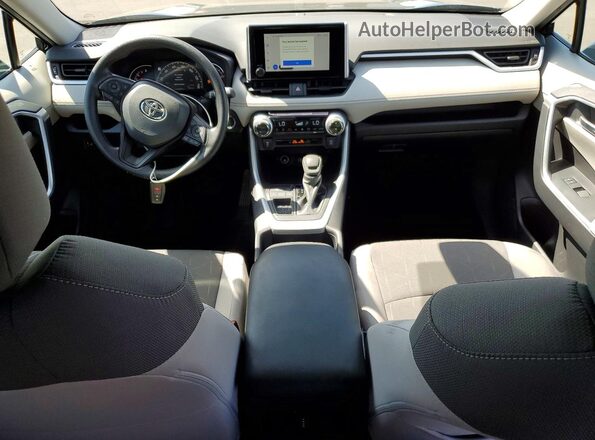 2T3W1RFV7SW406810 2025 TOYOTA RAV4 Black Вид панелі приладів