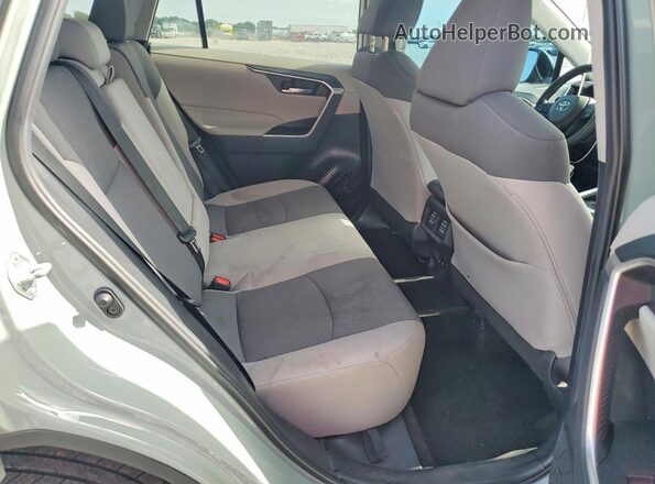 2T3W1RFV8KW009199 2019 TOYOTA RAV4 Green Rear seats view