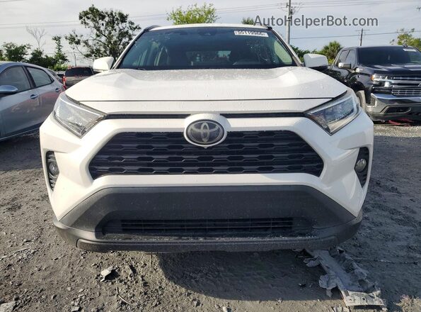 2T3W1RFV8KW013124 2019 TOYOTA RAV4 White წინა ხედი
