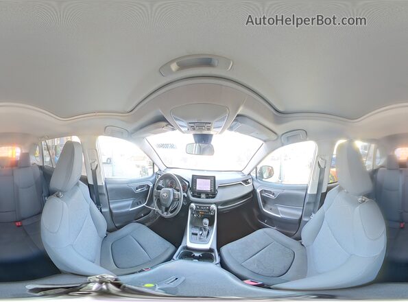 2T3W1RFV8LC044831 2020 TOYOTA RAV4 Silver Панорамний вид салону 360°
