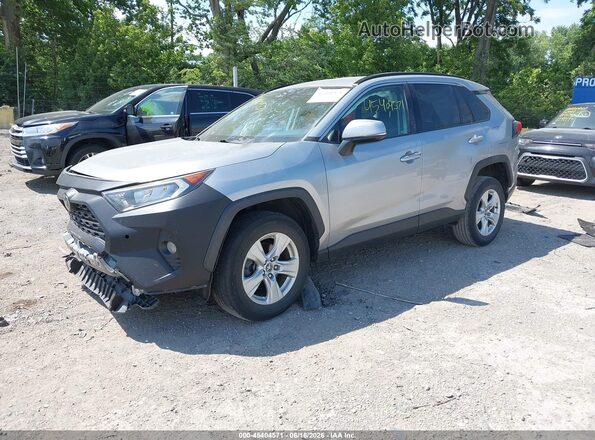 2T3W1RFV8LC059698 2020 TOYOTA RAV4 Silver Передня ліва чверть