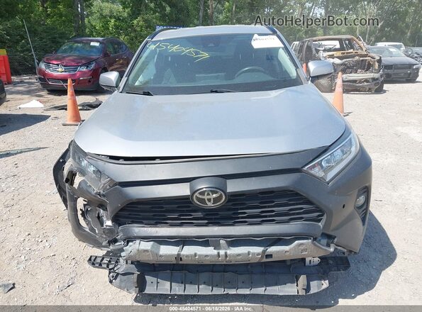 2T3W1RFV8LC059698 2020 TOYOTA RAV4 Silver Вид щитка приладів