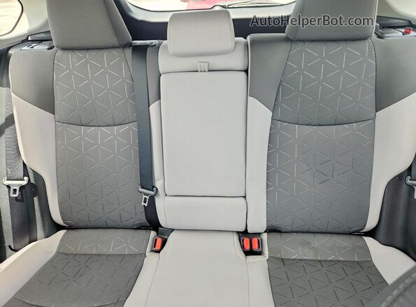 2T3W1RFV8LW098628 2020 TOYOTA RAV4 Silver Rear seats view