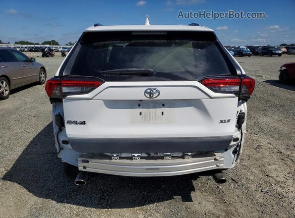 2T3W1RFV8MC104172 2021 TOYOTA RAV4 White Rear view