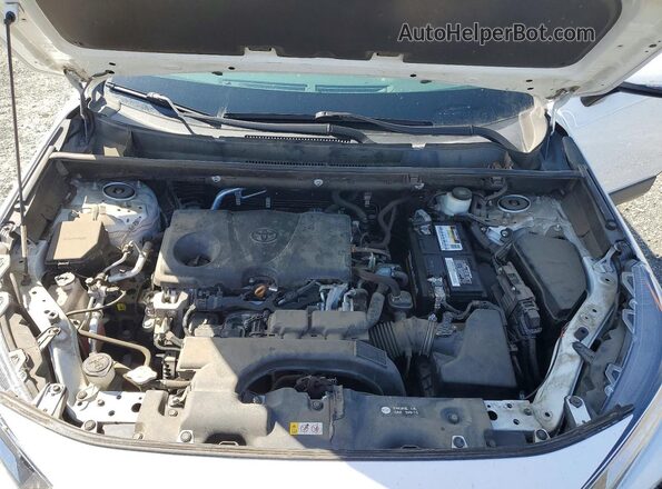 2T3W1RFV8MC104172 2021 TOYOTA RAV4 White Engine compartment view