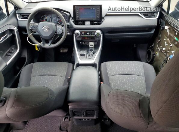 2T3W1RFV8MW105031 2021 TOYOTA RAV4 Black Dashboard view