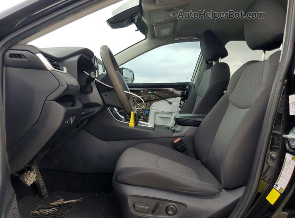 2T3W1RFV8MW105031 2021 TOYOTA RAV4 Black Front interior view
