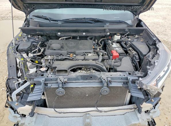 2T3W1RFV8MW105031 2021 TOYOTA RAV4 Black Engine compartment view