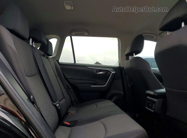 2T3W1RFV8MW105031 2021 TOYOTA RAV4 Black Rear interior view