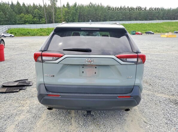 2T3W1RFV8MW134383 2021 TOYOTA RAV4 Gray უკანა ხედი