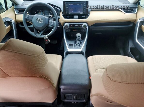 2T3W1RFV8MW134383 2021 TOYOTA RAV4 Gray წინა პანელის ხედი