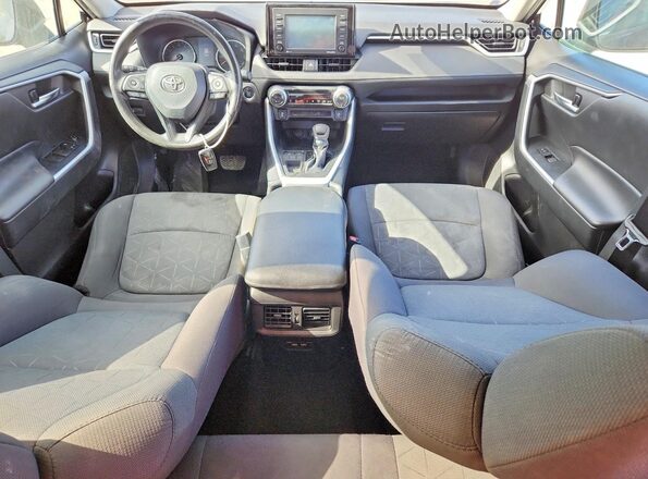 2T3W1RFV8MW137669 2021 TOYOTA RAV4 Черный Вид панели приборов