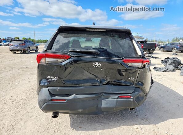 2T3W1RFV8MW137669 2021 TOYOTA RAV4 Черный Вид сзади