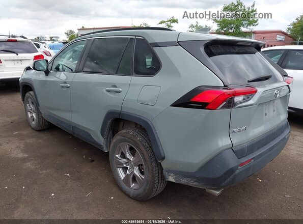 2T3W1RFV8NW199039 2022 TOYOTA RAV4 Green Задня ліва чверть