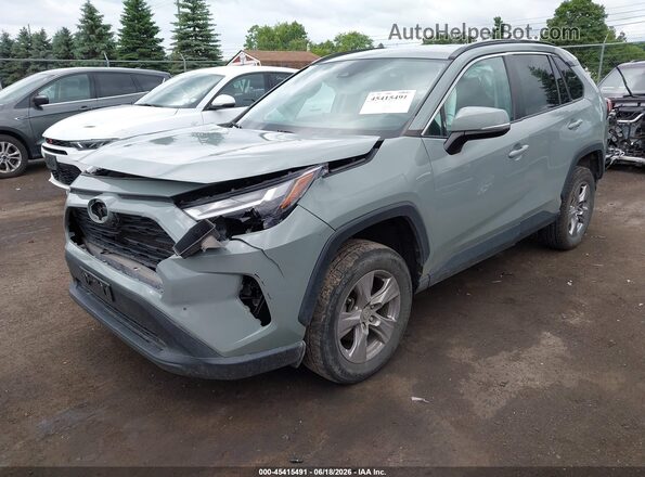 2T3W1RFV8NW199039 2022 TOYOTA RAV4 Green Передня ліва чверть