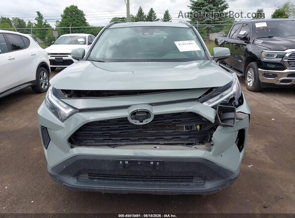 2T3W1RFV8NW199039 2022 TOYOTA RAV4 Green Вид щитка приладів