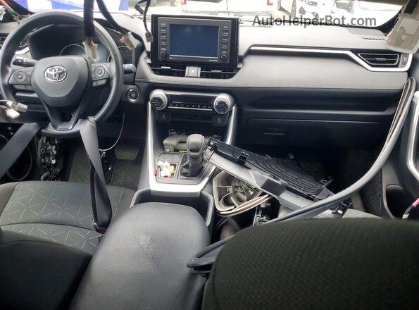 2T3W1RFV8NW236106 2022 TOYOTA RAV4 Black Առջևի վահանակի տեսք