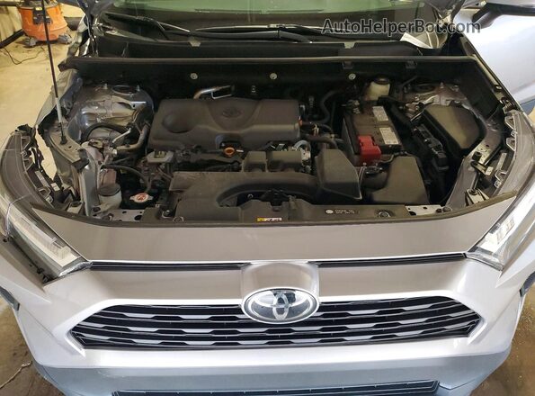 2T3W1RFV8PC248454 2023 TOYOTA RAV4 Silver Engine compartment view