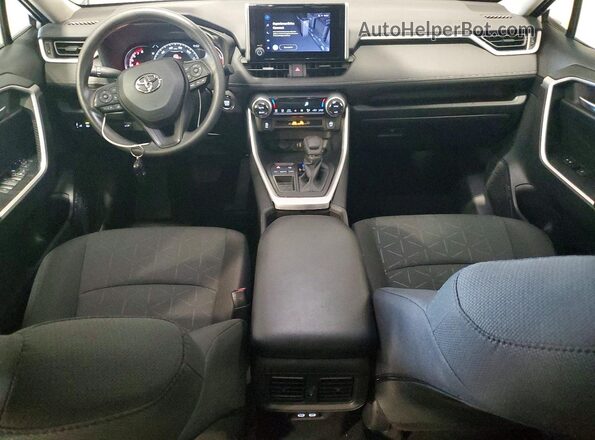 2T3W1RFV8PC248454 2023 TOYOTA RAV4 Silver Dashboard view