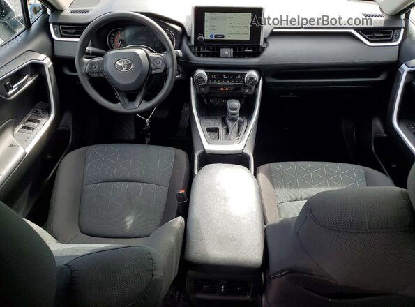 2T3W1RFV8SW442411 2025 TOYOTA RAV4 White Widok deski rozdzielczej