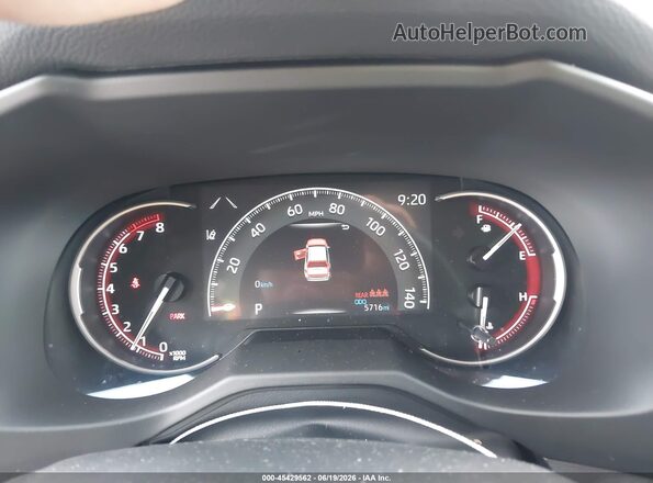 2T3W1RFV8SW444417 2025 TOYOTA RAV4 Gray Widok tylnych siedzeń
