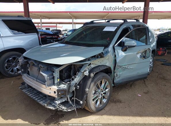 2T3W1RFV9KC032573 2019 TOYOTA RAV4 Gray Առջևի ձախ երեք քառորդ տեսարան