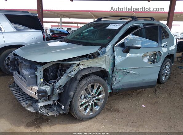 2T3W1RFV9KC032573 2019 TOYOTA RAV4 Gray Դիմացի տեսք