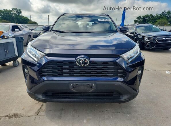 2T3W1RFV9KW051400 2019 TOYOTA RAV4 Blue Դիմացի տեսք