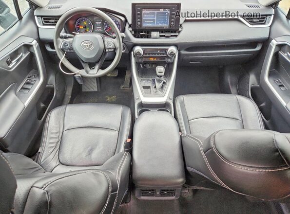 2T3W1RFV9LC061430 2020 TOYOTA RAV4 Gray Dashboard view