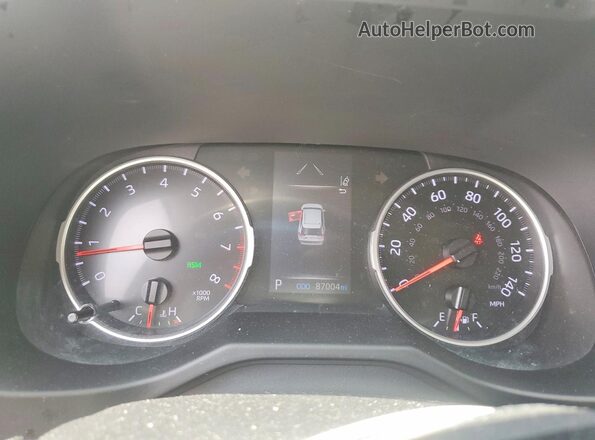 2T3W1RFV9MC101958 2021 TOYOTA RAV4 Silver ხელსაწყოთა პანელის ხედი