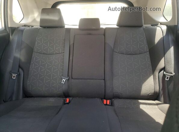 2T3W1RFV9MC101958 2021 TOYOTA RAV4 Silver უკანა სავარძლების ხედი