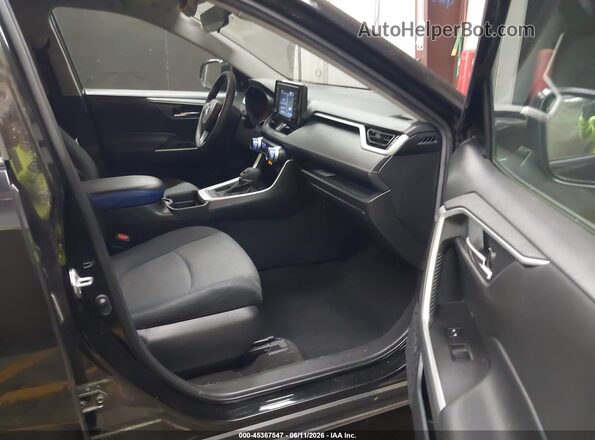 2T3W1RFV9MC155602 2021 TOYOTA RAV4 Black Вид салону спереду