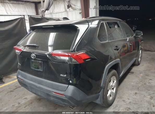 2T3W1RFV9MC155602 2021 TOYOTA RAV4 Black Задня права чверть