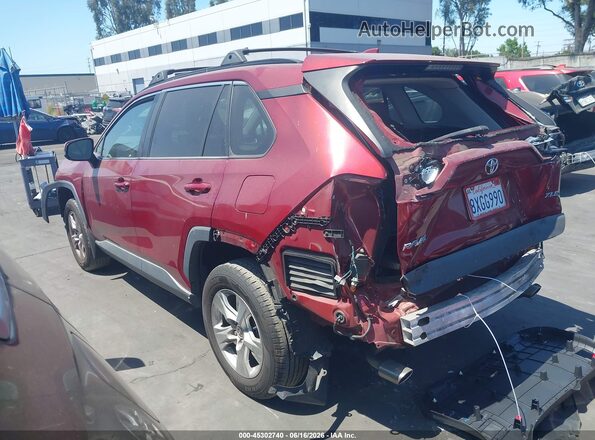 2T3W1RFV9MW159213 2021 TOYOTA RAV4 Red 