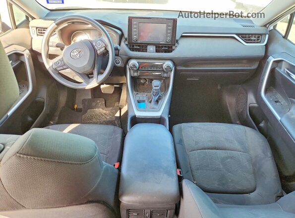2T3W1RFV9NC199536 2022 TOYOTA RAV4 White Dashboard view