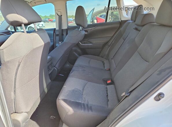 2T3W1RFV9NC199536 2022 TOYOTA RAV4 White Rear seats view