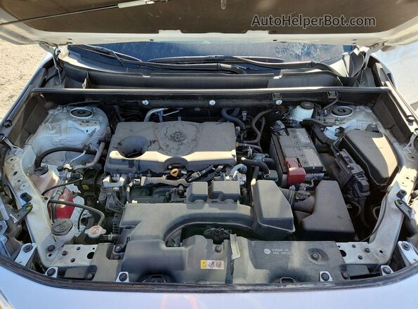 2T3W1RFV9NC199536 2022 TOYOTA RAV4 White Rear interior view