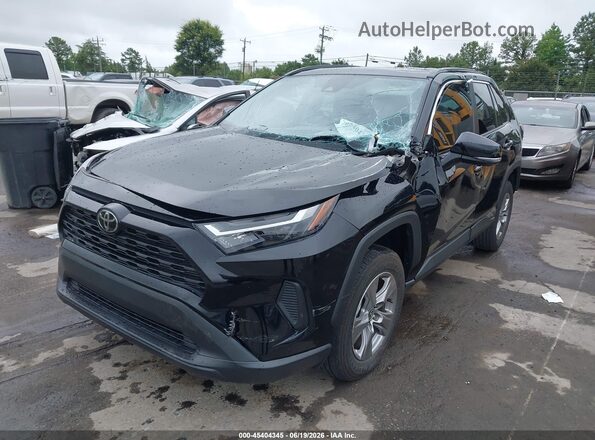 2T3W1RFV9RW302166 2024 TOYOTA RAV4 Black Առջևի ձախ երեք քառորդ տեսարան
