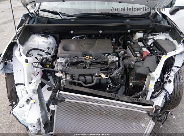 2T3W1RFV9SC347471 2025 TOYOTA RAV4 Белый Вид сзади
