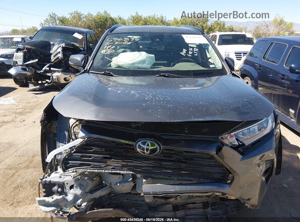 2T3W1RFVXMW137785 2021 TOYOTA RAV4 Gray Вид щитка приладів