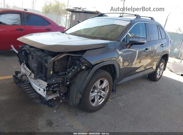 2T3W1RFVXPW247806 2023 TOYOTA RAV4 Gray Առջևի ձախ երեք քառորդ տեսարան