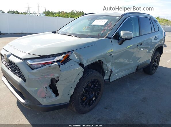 2T3W1RFVXPW257252 2023 TOYOTA RAV4 Gray Вид спереду