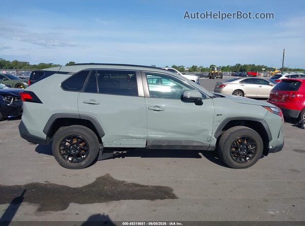 2T3W1RFVXPW257252 2023 TOYOTA RAV4 Gray Вид задньої частини салону
