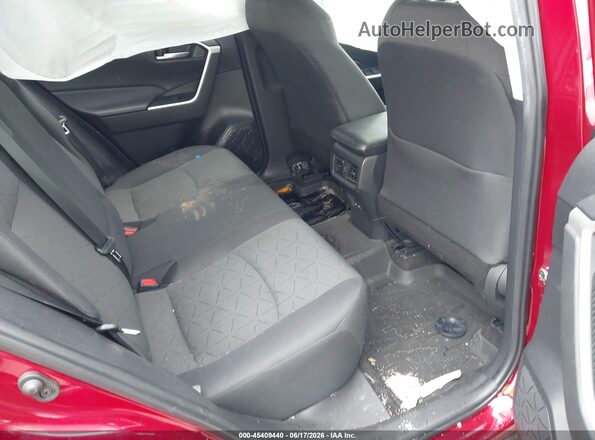 2T3W1RFVXPW280644 2023 TOYOTA RAV4 Maroon VIN կոդի պիտակի տեսք