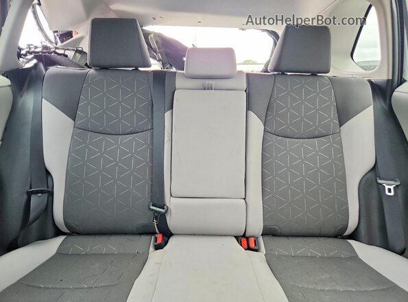 2T3W1RFVXSC323003 2025 TOYOTA RAV4 Black Հետևի նստատեղերի տեսք