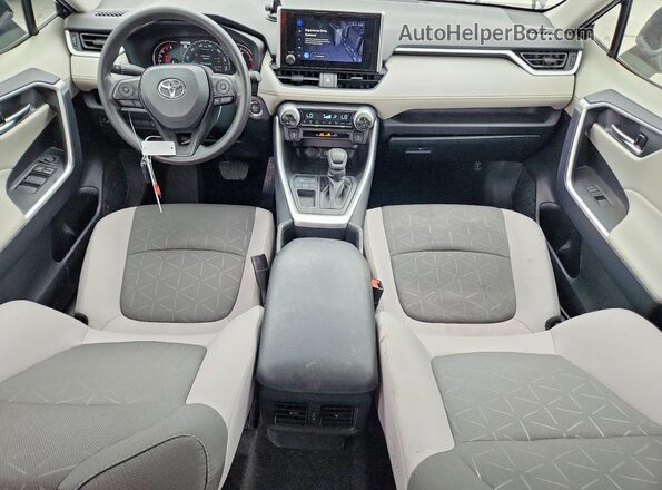 2T3W1RFVXSC323003 2025 TOYOTA RAV4 Black Առջևի վահանակի տեսք
