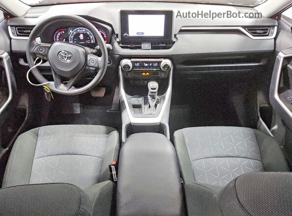 2T3W1RFVXSW414481 2025 TOYOTA RAV4 Красный Вид панели приборов