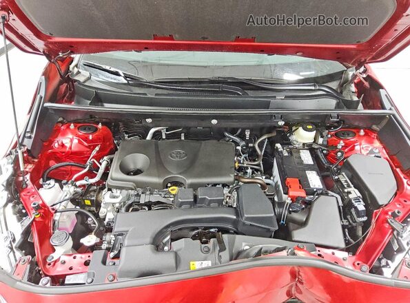 2T3W1RFVXSW414481 2025 TOYOTA RAV4 Красный Вид подкапотного пространства