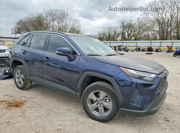 2T3W1RFVXSW433175 2025 TOYOTA RAV4 Синий Передняя правая четверть